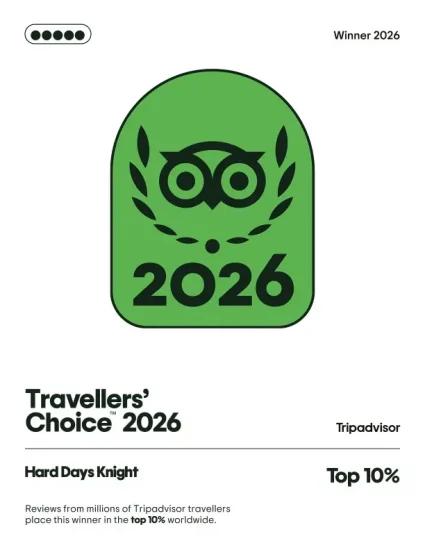 HDK-Travellers Choice 2026 Certificate